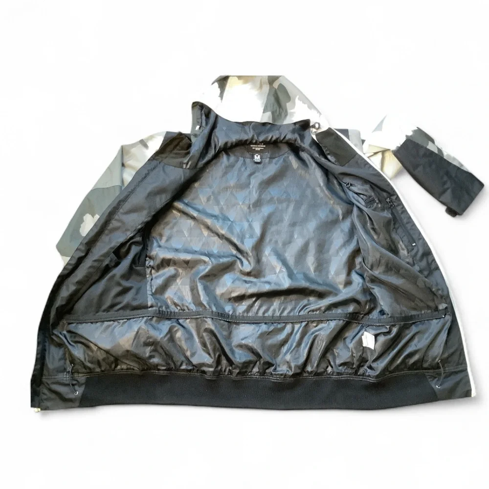 Neff Destroyer 2 Men's Snowboard/Ski Jacket Black White Camo Size Medium - Picture 7 of 12